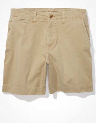 AE 7" Flex Lived-In Khaki Short