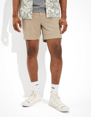 Khaki shorts 2025 mens american eagle