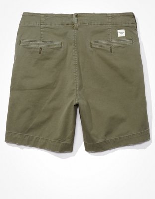 AE 7" Flex Lived-In Khaki Short