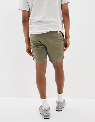 AE 7" Flex Lived-In Khaki Short