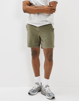 AE 7" Flex Lived-In Khaki Short