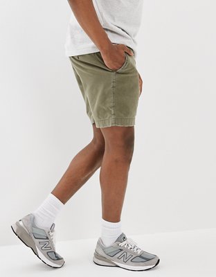 AE 7" Flex Lived-In Khaki Short