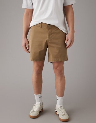 Мужские брюки American Eagle AE Flex 7" Weekend Khaki Short — фото 5