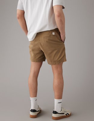Мужские брюки American Eagle AE Flex 7" Weekend Khaki Short — фото 2