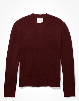 AE Super Soft Suéter con cuello redondo