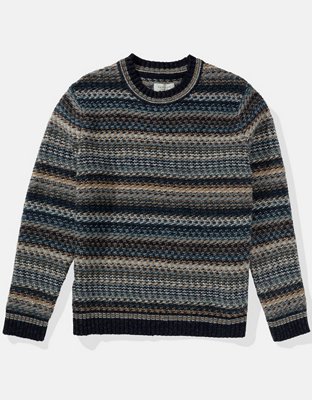 AE Holiday Printed Sweater