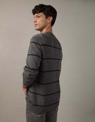 AE Striped Crewneck Sweater
