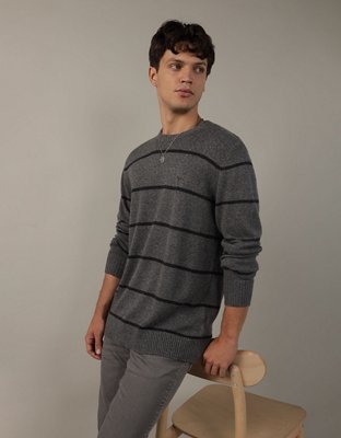 AE Striped Crewneck Sweater