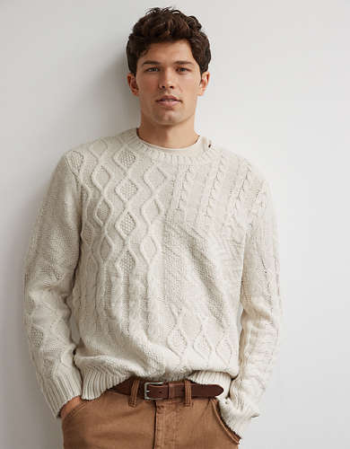 AE Cable Knit Sweater
