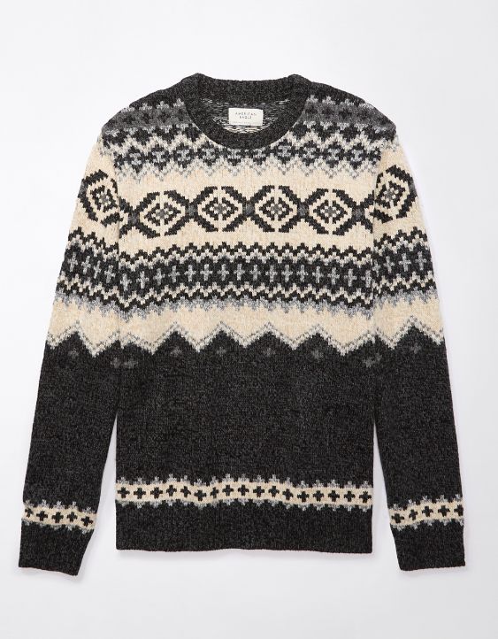 AE Holiday Crewneck Sweater