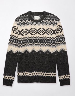 AE Super Soft Holiday Crewneck Sweater