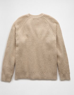 AE Shaker Stitch Crew Neck Sweater