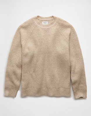 AE Shaker Stitch Crew Neck Sweater