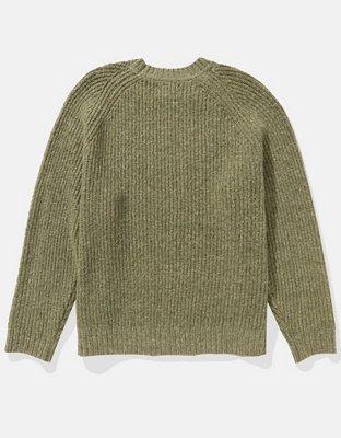 AE Shaker Stitch Crew Neck Sweater