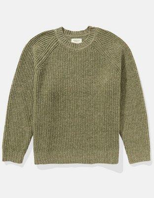 AE Shaker Stitch Crew Neck Sweater