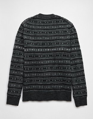 AE Suéter estilo Cabaña y Fair Isle Calientito