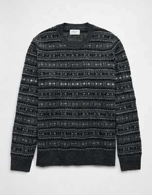 AE Suéter estilo Cabaña y Fair Isle Calientito