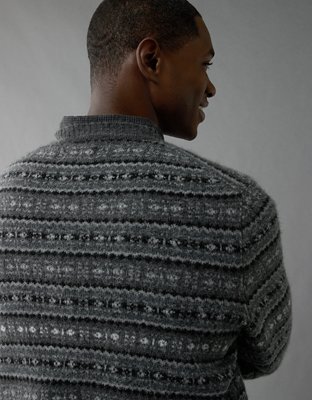 AE Suéter estilo Cabaña y Fair Isle Calientito