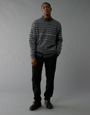 AE Suéter estilo Cabaña y Fair Isle Calientito
