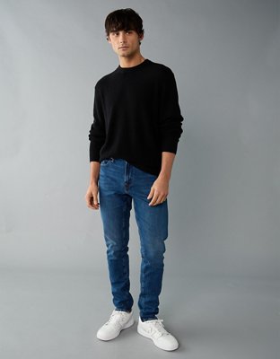 AE Waffle Crew Neck Sweater