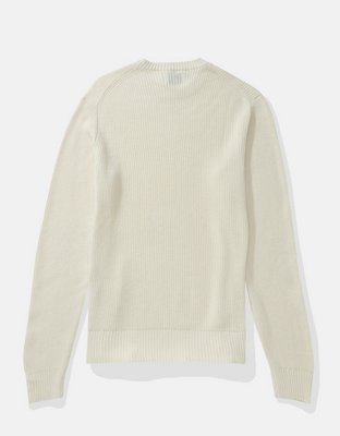 AE Waffle Crew Neck Sweater