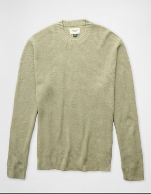 AE Waffle Crew Neck Sweater