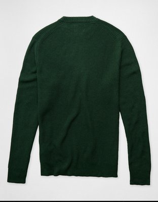 AE Waffle Crew Neck Sweater