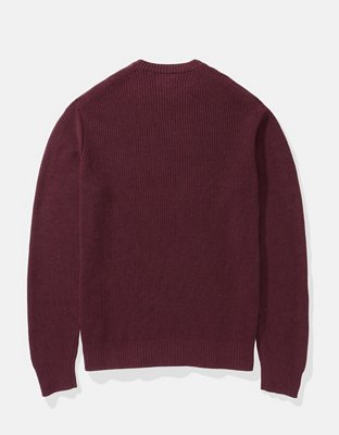 AE Waffle Crew Neck Sweater