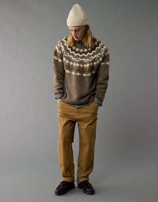 AE Chunky Fair Isle Sweater