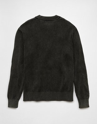 AE Shaker Stitch Crew Neck Sweater