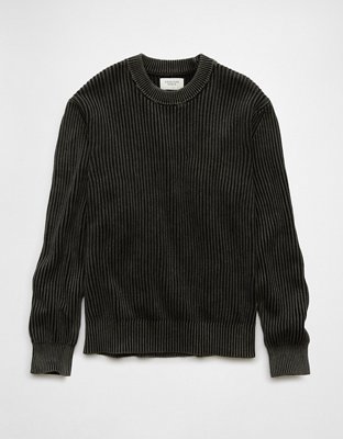 AE Shaker Stitch Crew Neck Sweater