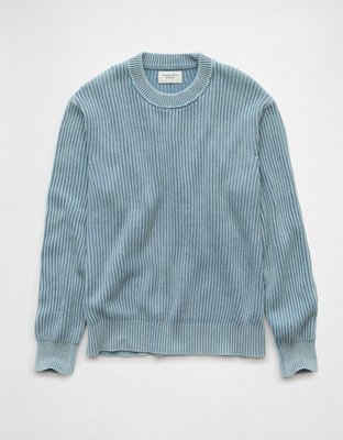 AE Shaker Stitch Crew Neck Sweater