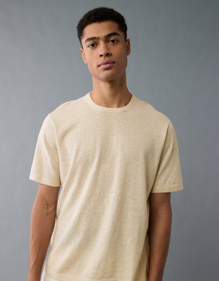 AE T-shirt Tejida de Hilado Irregular