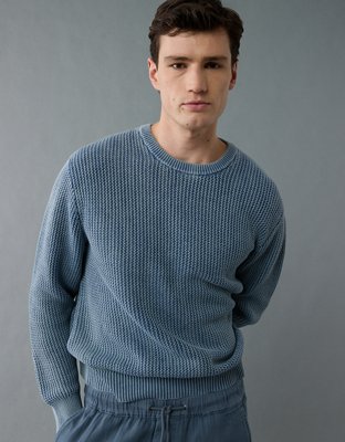 AE Quarter-Zip Polo Collar Sweatshirt
