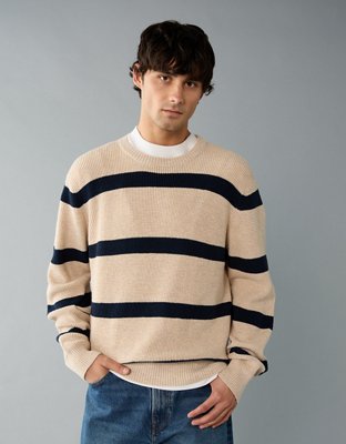 AE Waffle Crew Neck Sweater