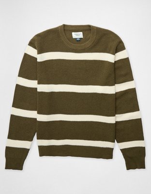 AE Waffle Crew Neck Sweater