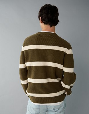 AE Waffle Crew Neck Sweater