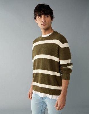 AE Waffle Crew Neck Sweater