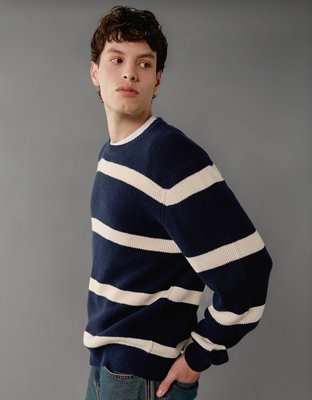 AE Waffle Crew Neck Sweater