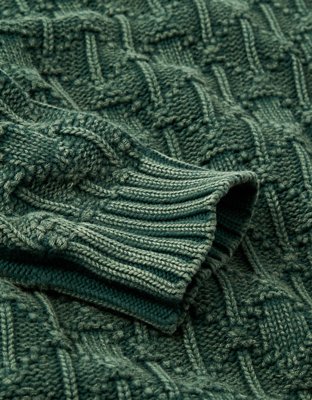 AE Suéter con Cuello Redondo Estilo Pescador