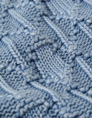 AE Suéter con Cuello Redondo Estilo Pescador