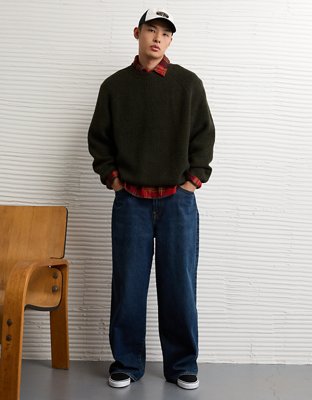 AE Cozy Cabin Crew Neck Sweater