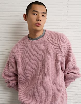 American Eagle Cable Knit Pink Stripe Hat AE Striped Ribbed Beanie | American Eagle main image 4