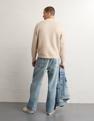 AE Cozy Cabin Budweiser Graphic Sweater