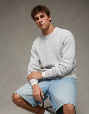 AE Washed Fisherman Sweater