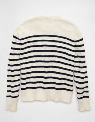 AE Striped Crewneck Sweater