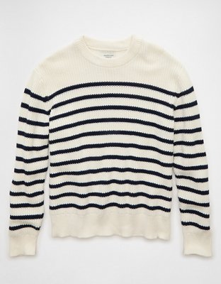 AE Striped Crewneck Sweater
