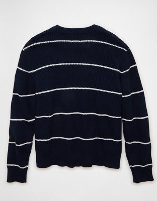 AE Striped Crewneck Sweater