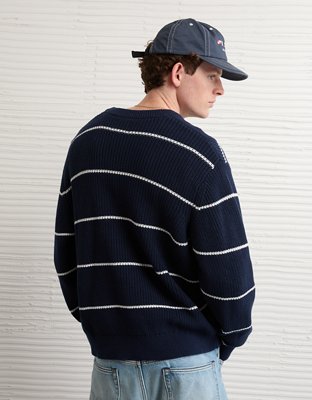 AE Striped Crewneck Sweater