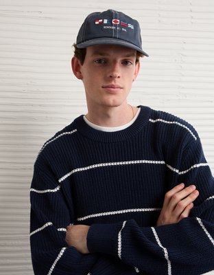AE Striped Crewneck Sweater